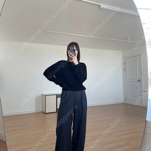 투데이보이 노블 와이드 슬랙스 차콜