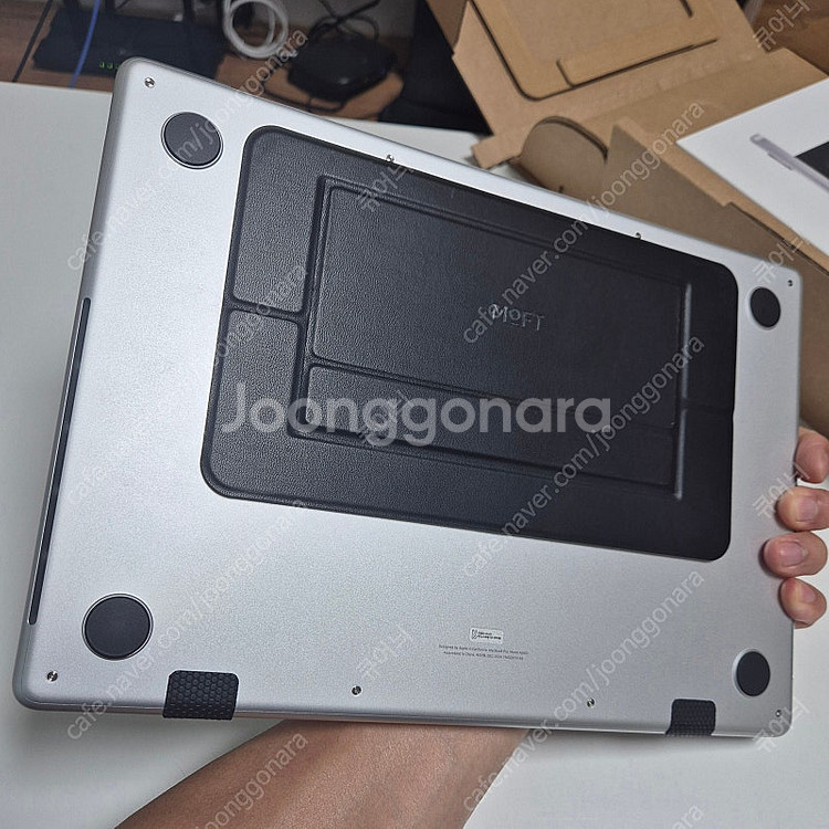 맥북프로 M4pro 14인치 실버 영문 애케플 (14코...--5