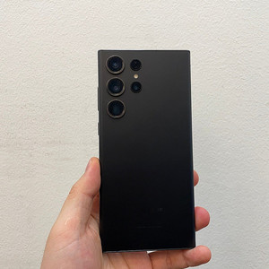 갤럭시S23울트라 블랙 256GB 무잔상 상태좋은 중고52만팝니다