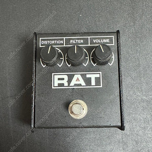 lm308 RAT2 디스토션 판매합니다(미국산 23만번대 / 봇치더락 디스토션)