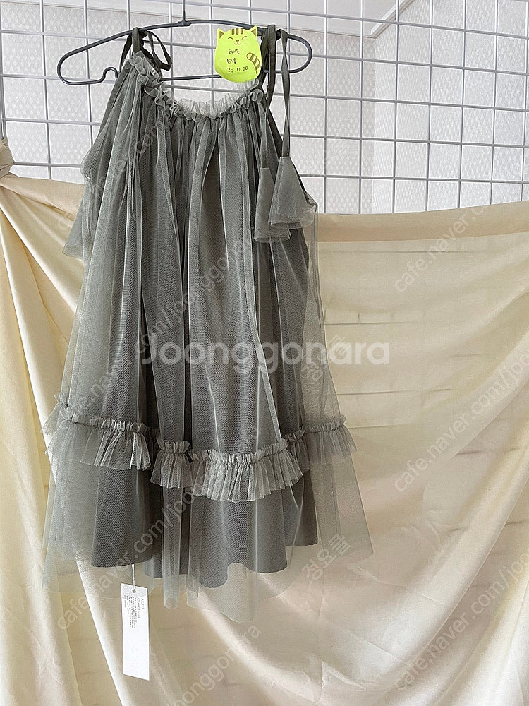 느릿 샤드레스 세이지그린 XL--1