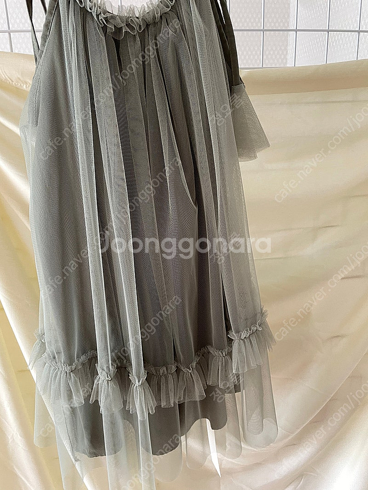 느릿 샤드레스 세이지그린 XL--2