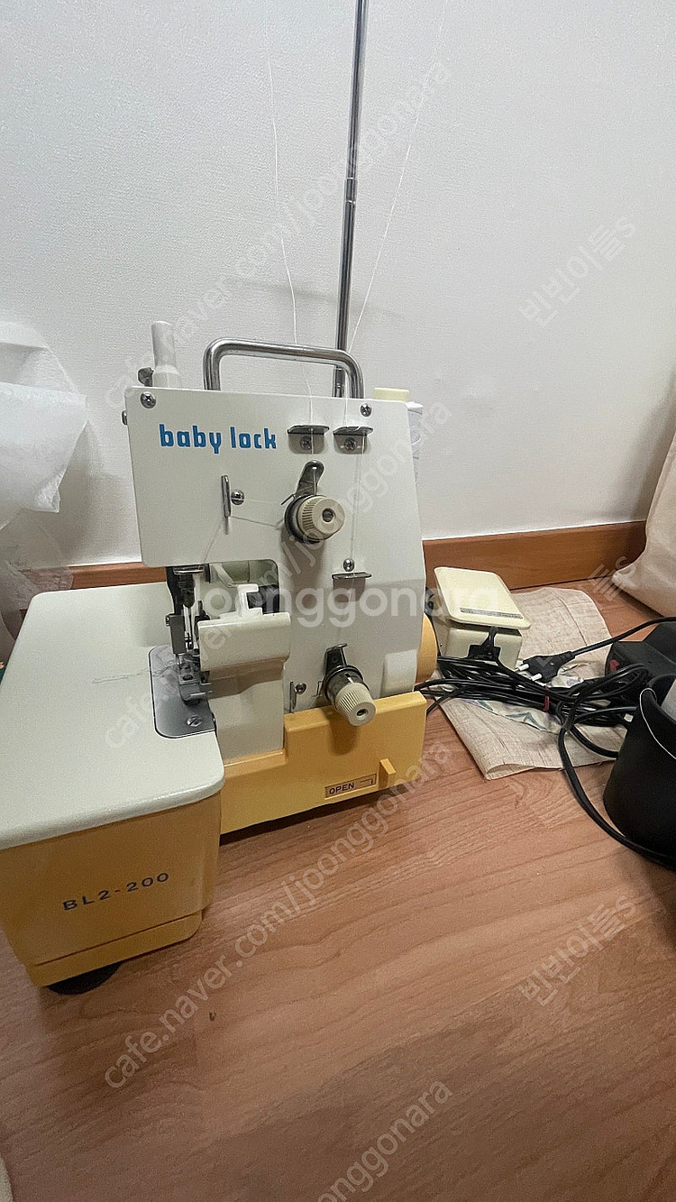 베이비록 빈티지 오버록 babylock 베이비락--0