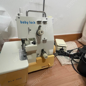 베이비록 빈티지 오버록 babylock 베이비락