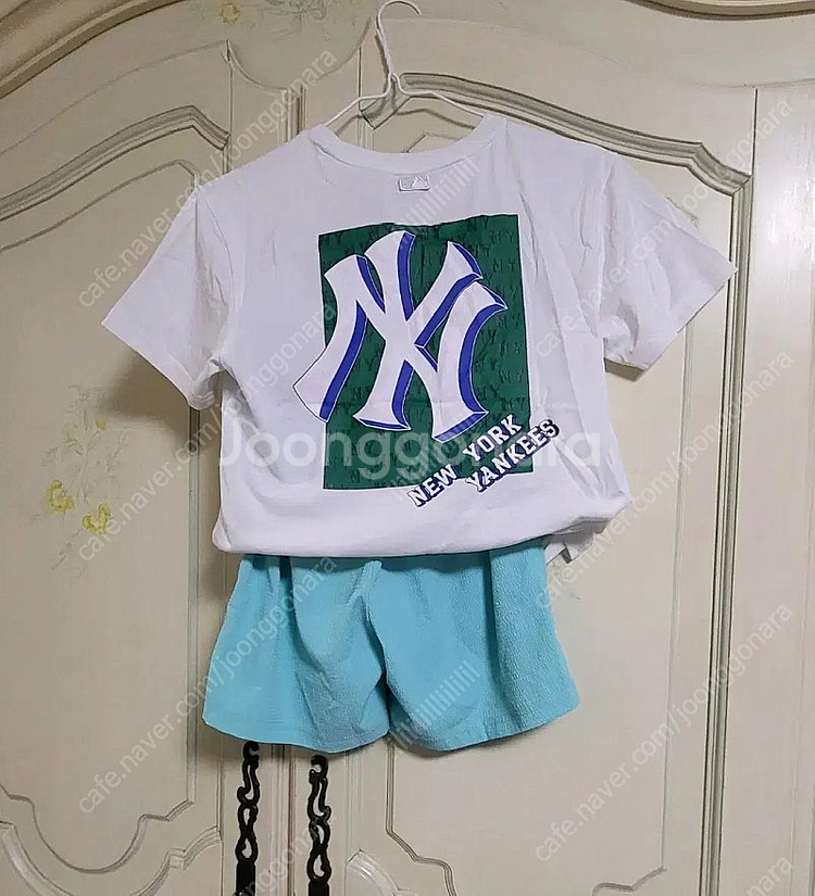 MLB 키즈 상하의(130/3벌)&캡 모자--1