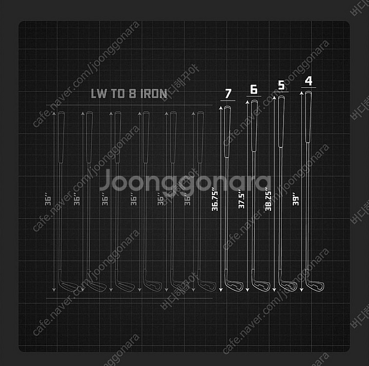 아보다 오리진 콤보 렝스 블랙 아이언(디샘보 아이언) ...--7