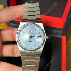 티쏘 PRX 파워매틱 80 40mm 아이스블루 판매합니다