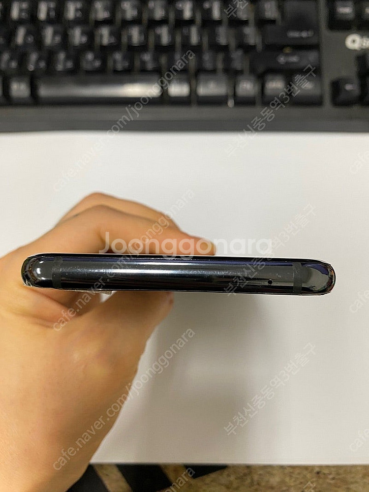 199216 V50 블랙 128GB 액정부분파손 기능모...--5
