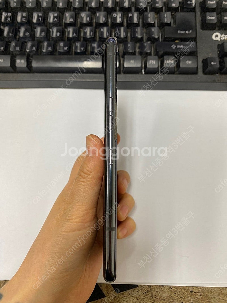 199216 V50 블랙 128GB 액정부분파손 기능모...--6