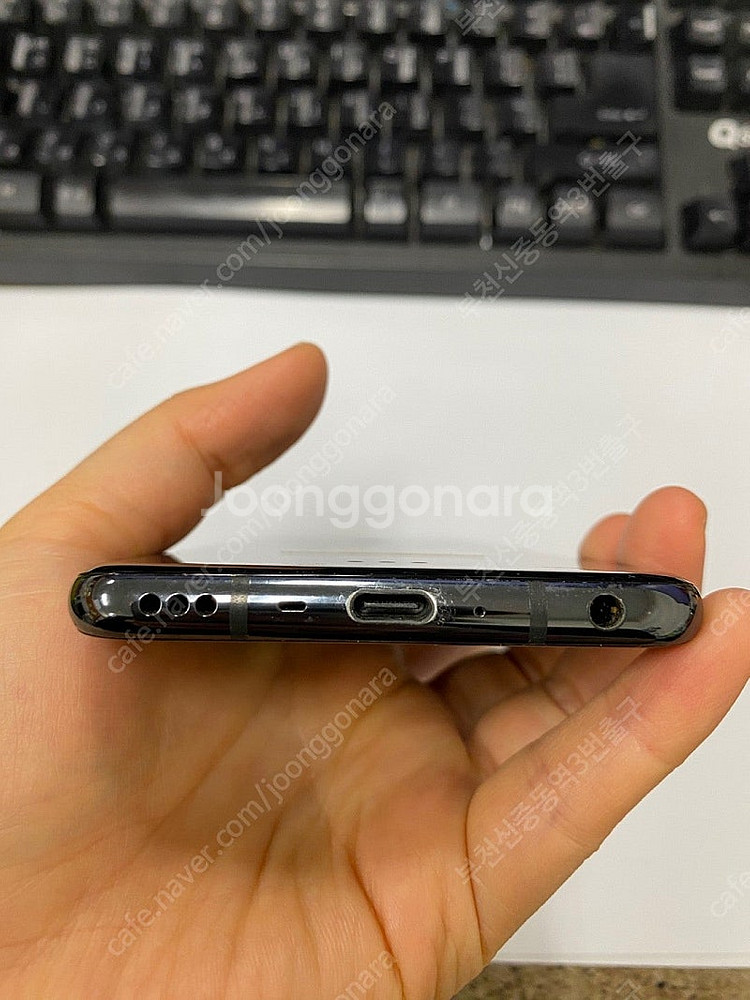 199216 V50 블랙 128GB 액정부분파손 기능모...--8