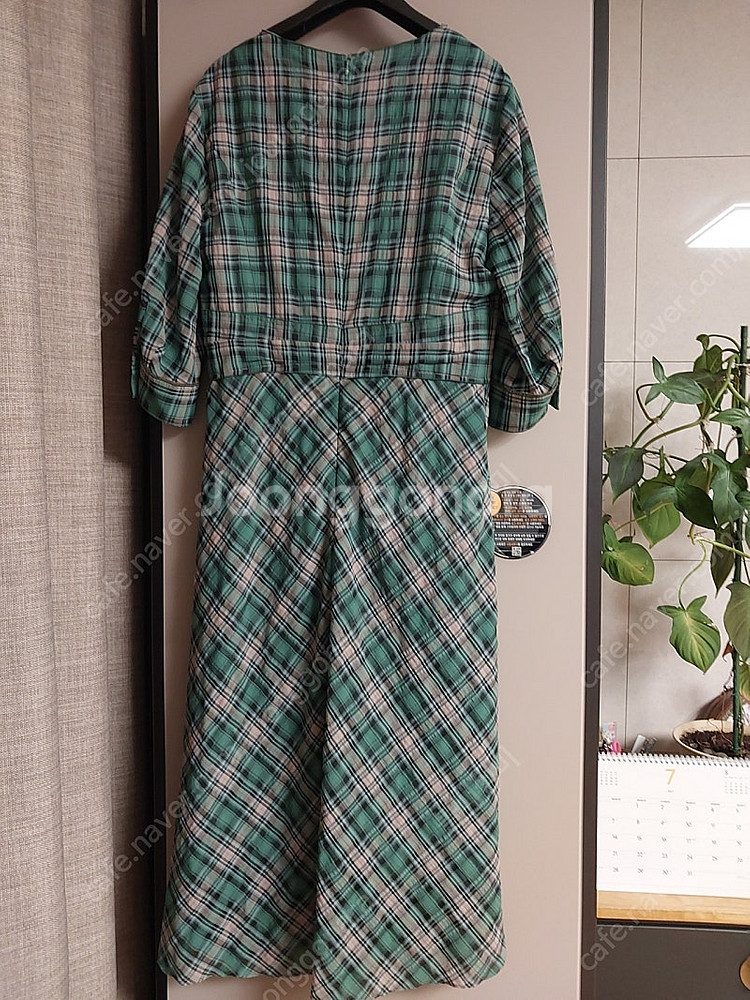 DEWL듀엘 데일리체크 원피스--7
