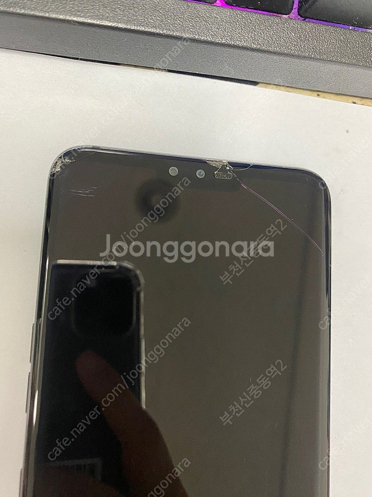 198267 LG V50 5G 블랙 128GB 무잔상 ...--3