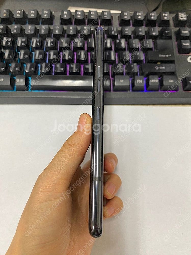 198267 LG V50 5G 블랙 128GB 무잔상 ...--5