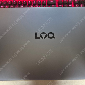 [신품급] 레노버 LOQ-e 15IAX9E 게이밍 노트북 판매합니다.