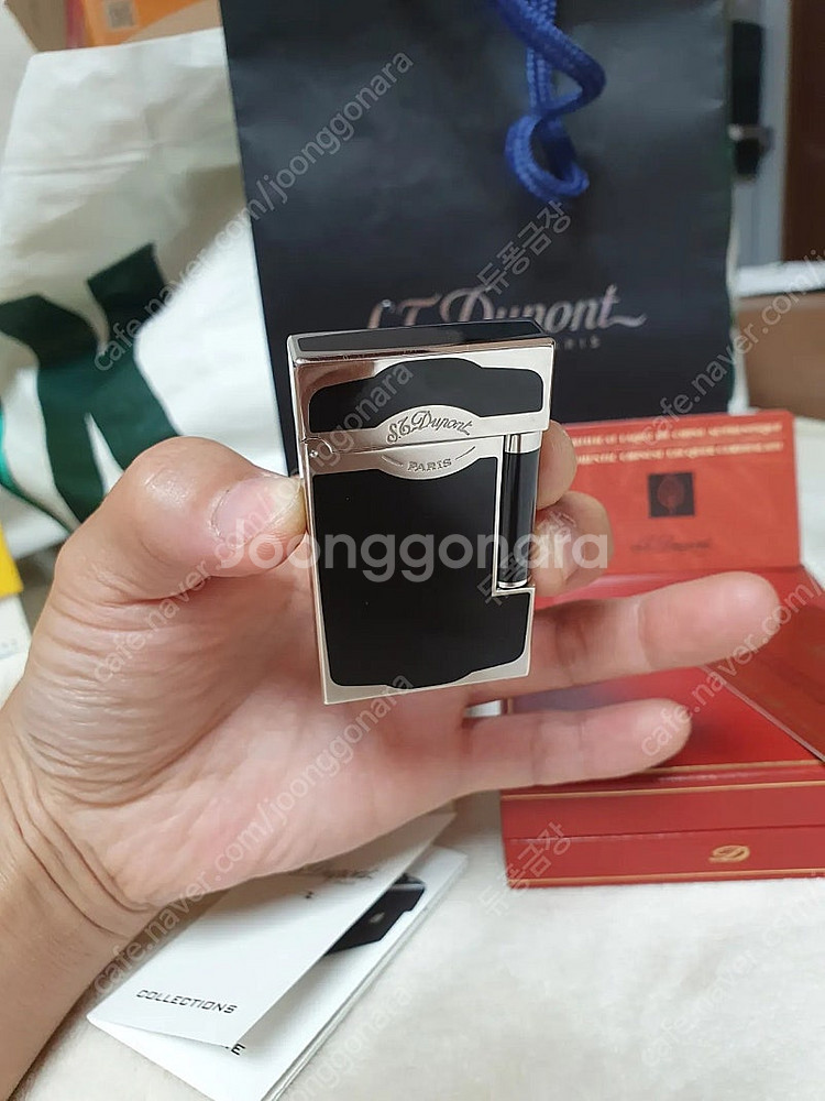 [풀세트] 듀퐁라이터 라인2 쌍불 ca16787 블랙래...--1