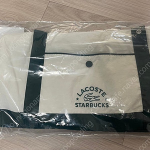 스타벅스 라코스테 멀티플백 그린