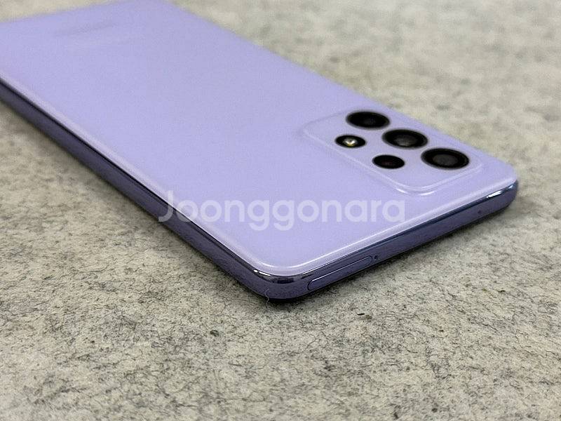갤럭시 A52s 라벤더 128GB 미파손 깨끗한 가성비...--6