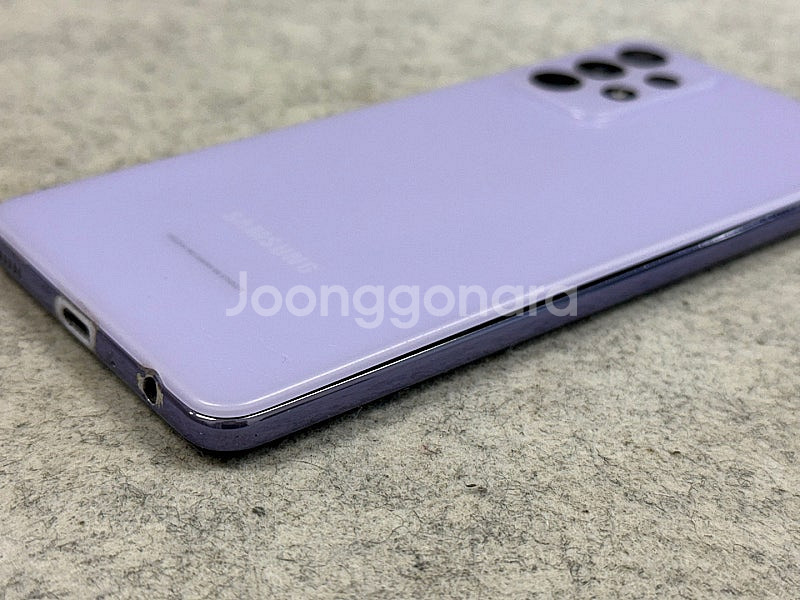 갤럭시 A52s 라벤더 128GB 미파손 깨끗한 가성비...--7
