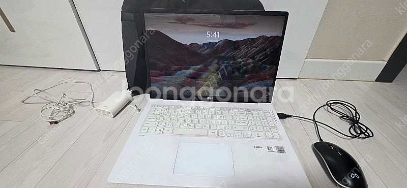 LG 그램 17인치 화이트 노트북(17ZD90N-VX3...--1