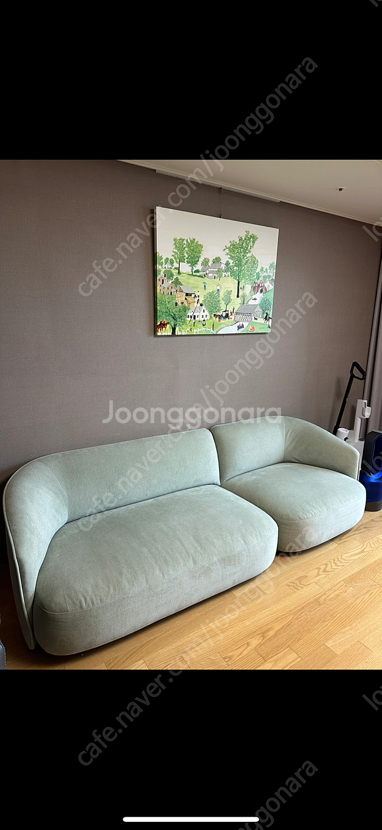 한샘 베이크 패브릭 소파 3.5인 2024년신제품ㅂ--0