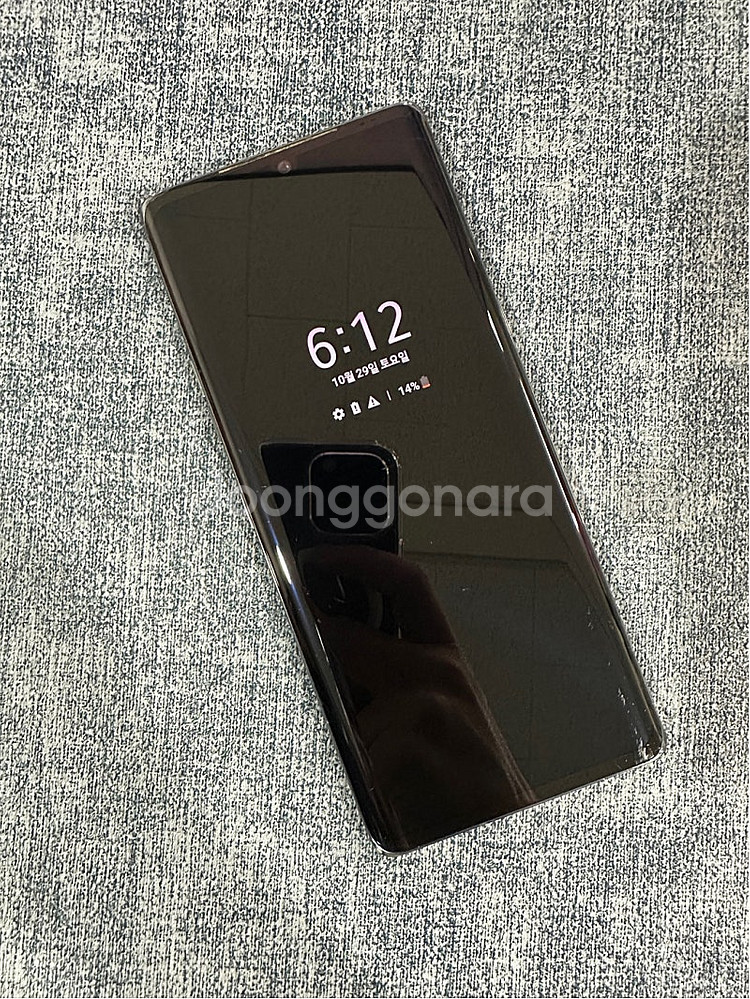 (무잔상 깨끗한폰) LG 벨벳 128G 블랙색상 20년...--3