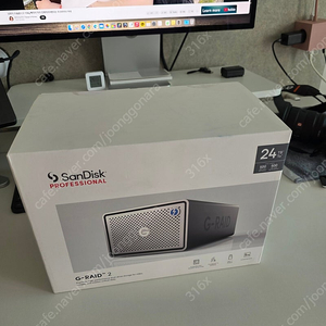 샌디스크 프로페셔널 지레이드 썬더볼트 24TB 외장하드 판매