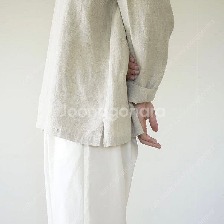 일본 작가 욜리 리투아니아 햄프 블라우스 셔츠 (네스트...--8