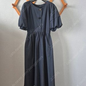 시스템 다크네이비 시어서커원피스