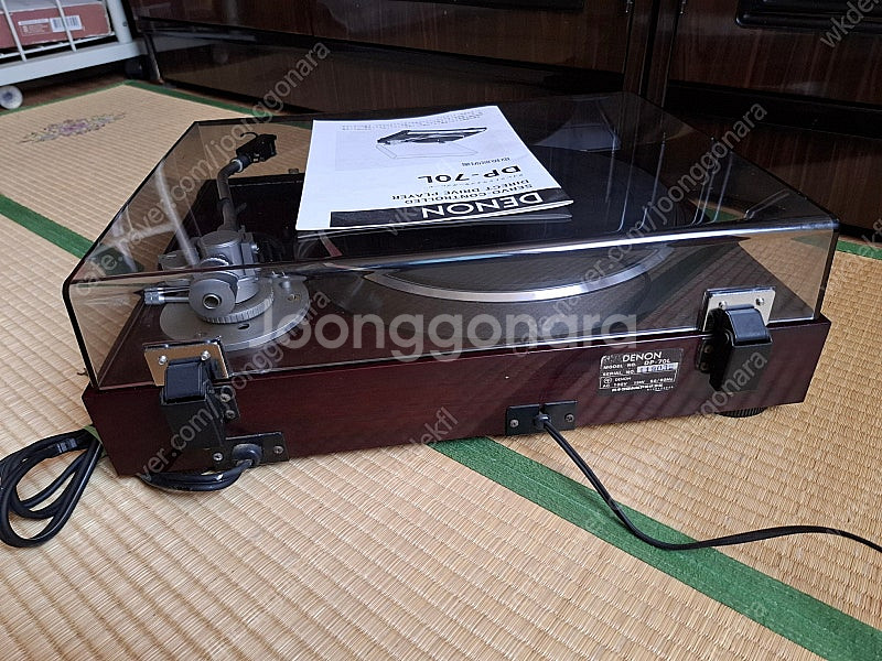 데논명기턴테이블 데논DP~70L--3