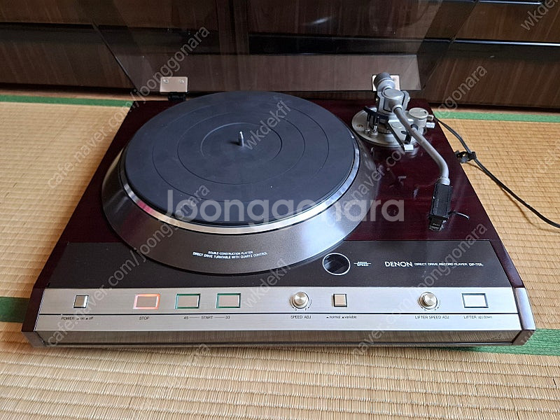 데논명기턴테이블 데논DP~70L--5