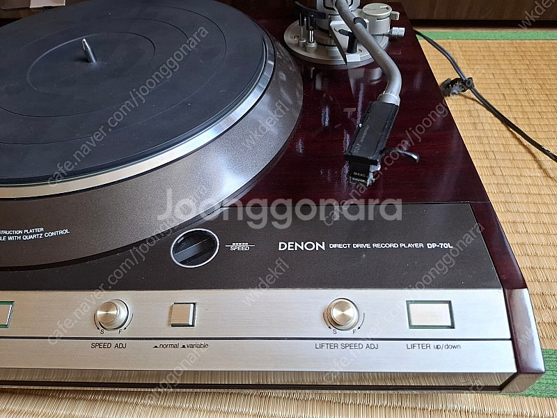 데논명기턴테이블 데논DP~70L--7