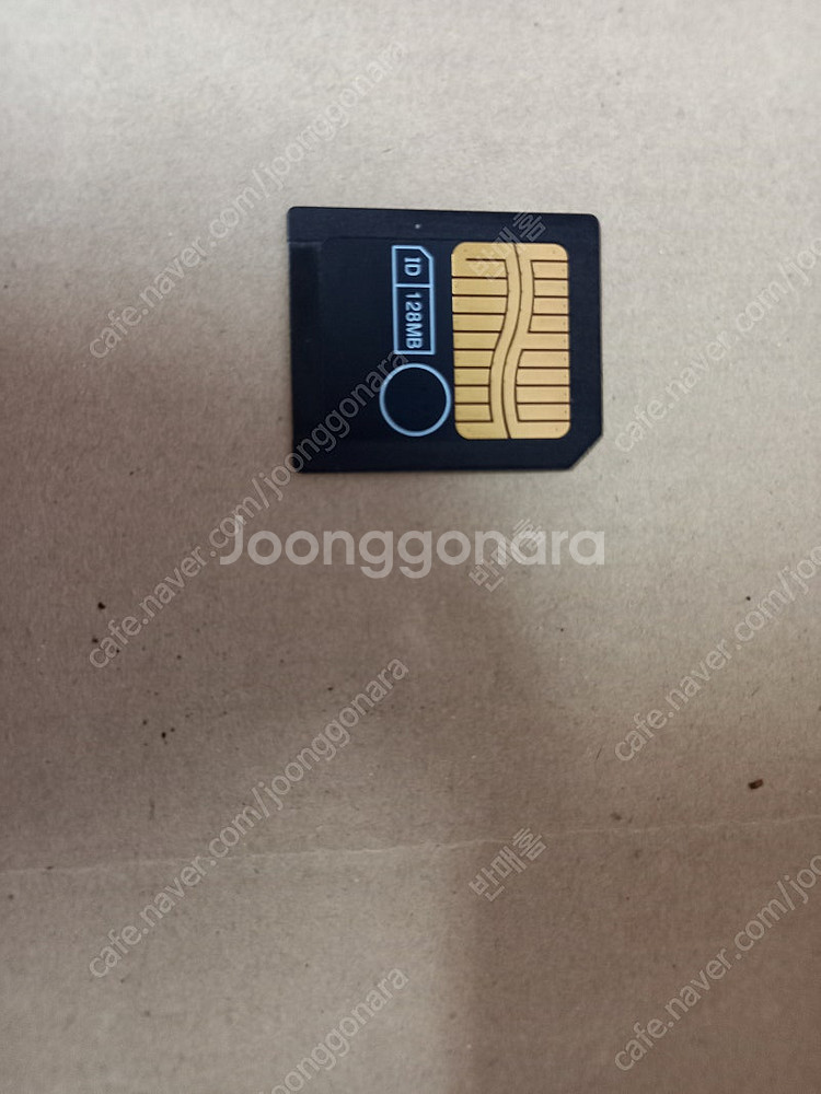 국산 128MB 메모리카드--1