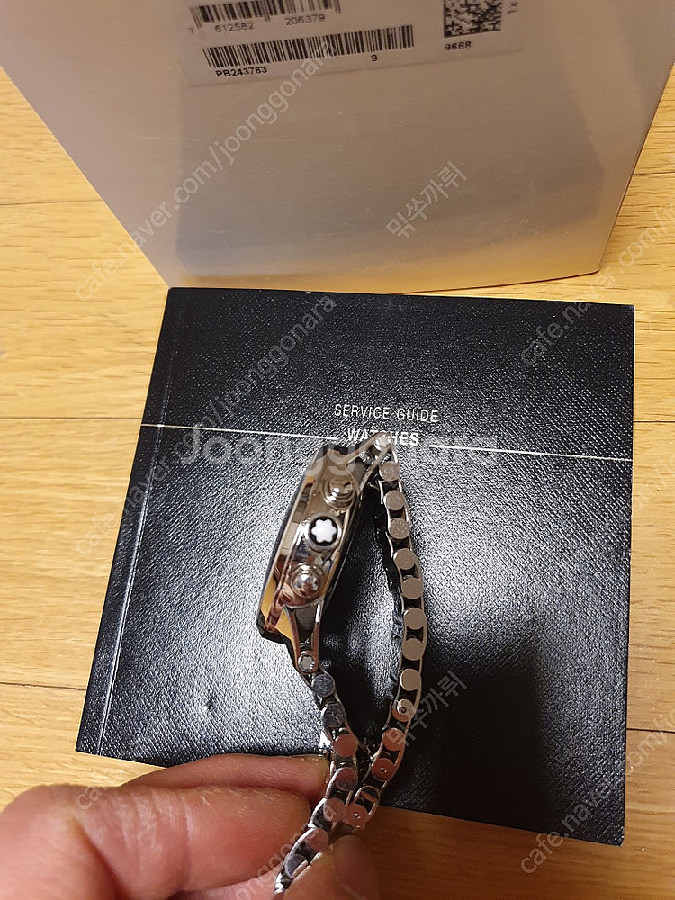 몽블랑 오토메틱시계 타임워커 크로노그래프 스틸 9668--4