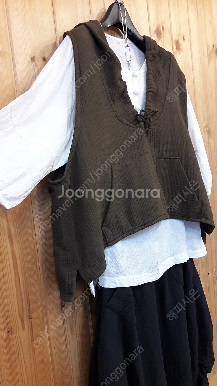 *CHOICE 후드 스타일 지누시 생활복 조끼 ( 새 ...--5