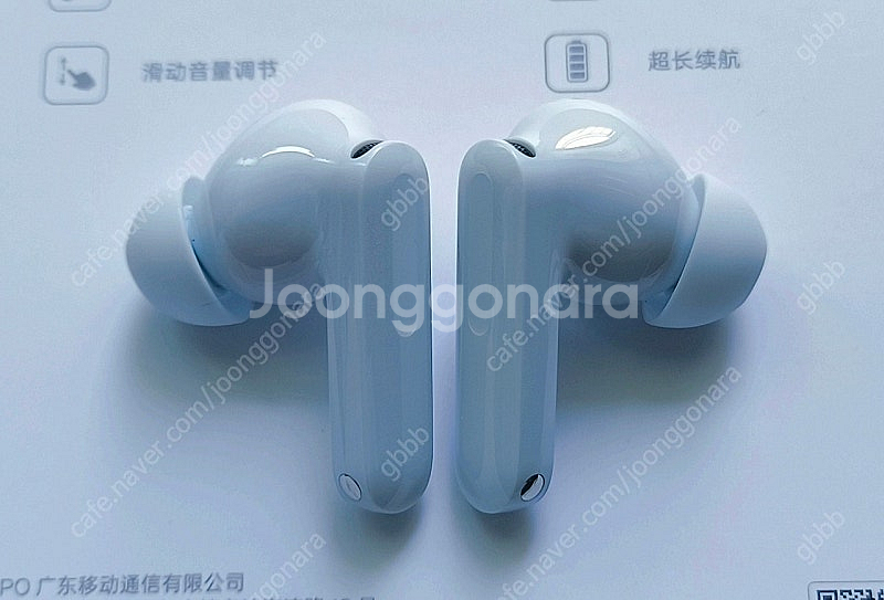 oppo enco free4 워터블루 anc 무선이어폰--6