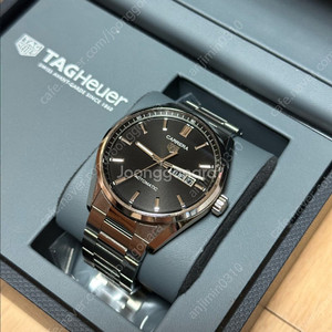 태그호이어 까레라 데이데이트 41mm 오토메틱 풀박스