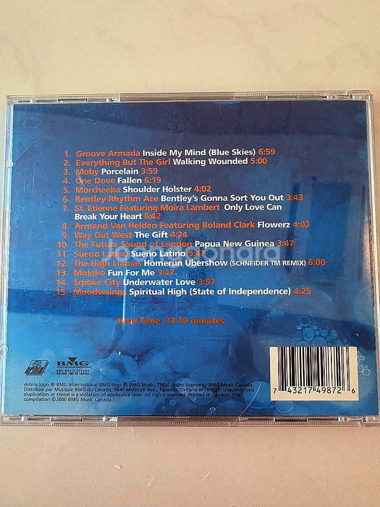 ChillOut Mix 음악 CD 해외구매 (Moby,...--1