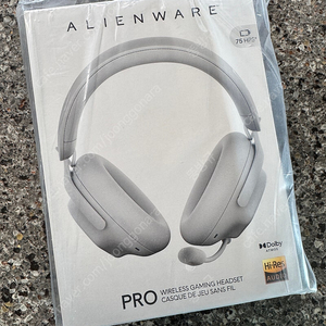 에일리언웨어 게이밍 헤드셋 무선 DELL Alien ware Pro