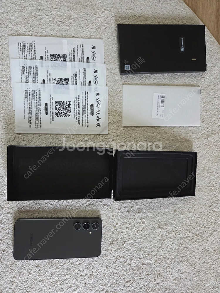 갤럭시 S24FE 256G, 케이스티파이 케이스--1