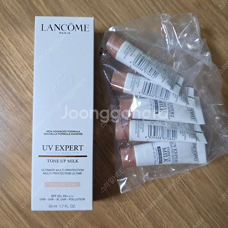 랑콤 톤업 로지 블룸 선크림 50ml+50ml(새상품)--0