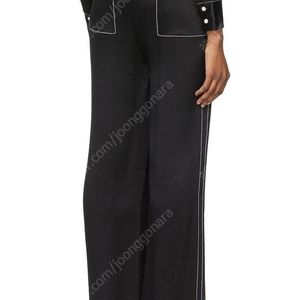 (정품)프로엔자슐러 Proenza Schouler 블랙 밴딩팬츠