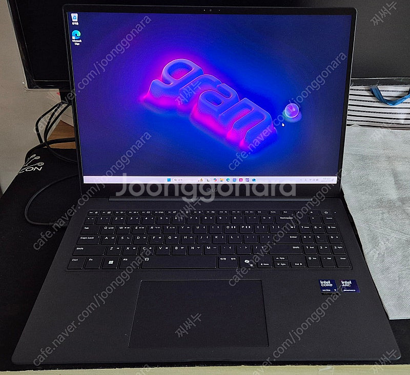 LG그램 고사양 노트북 팝니다. 16Z90TP-GD7B...--0