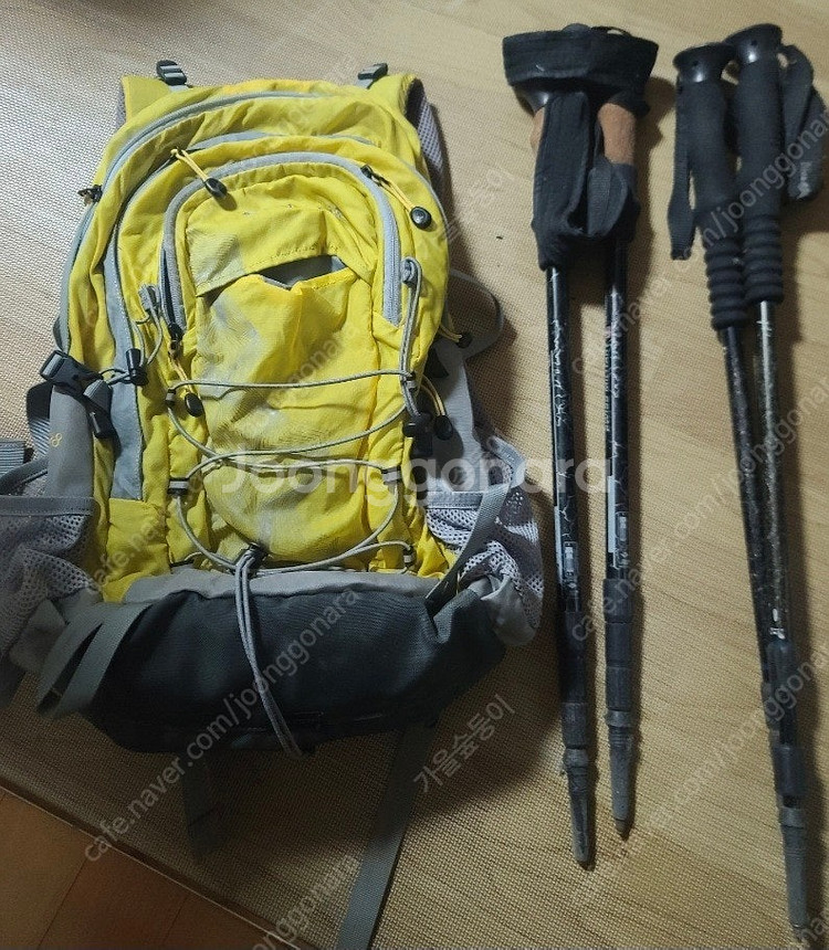 컬럼비아 콜롬비아 등산 가방 28리터 스틱 1세트--0
