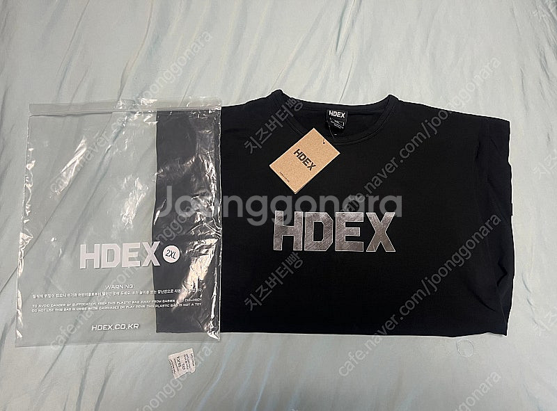 HDEX 인텐스 에어 머슬핏 숏 슬리브 블랙 에이치덱스...--1