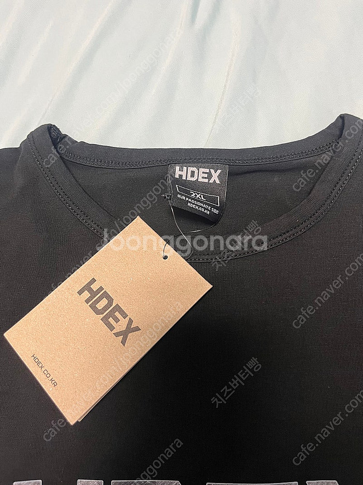 HDEX 인텐스 에어 머슬핏 숏 슬리브 블랙 에이치덱스...--2