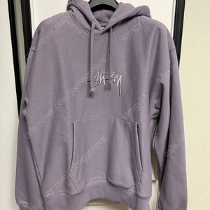 [L] 스투시 스탁 로고 후디 마브 MAUVE