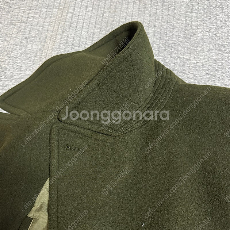 폴로 랄프로렌 더블 브레스티드 울 블렌드 롱 코트 38...--2