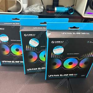 리안리 리안리 UNI FAN SL-INF 140 RGB 블랙정방향 4개