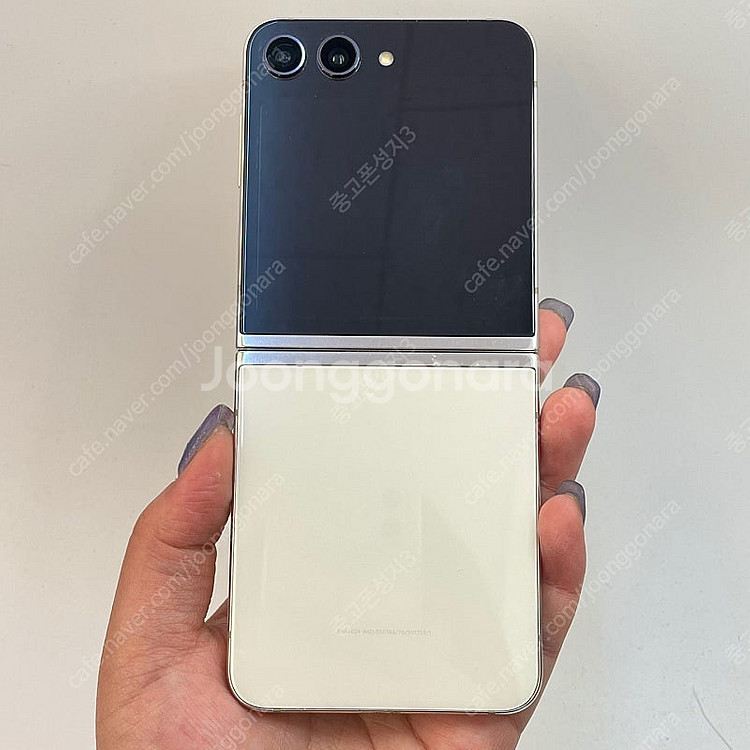 98305(울산중고폰) 갤럭시Z플립5 크림 256GB ...--0