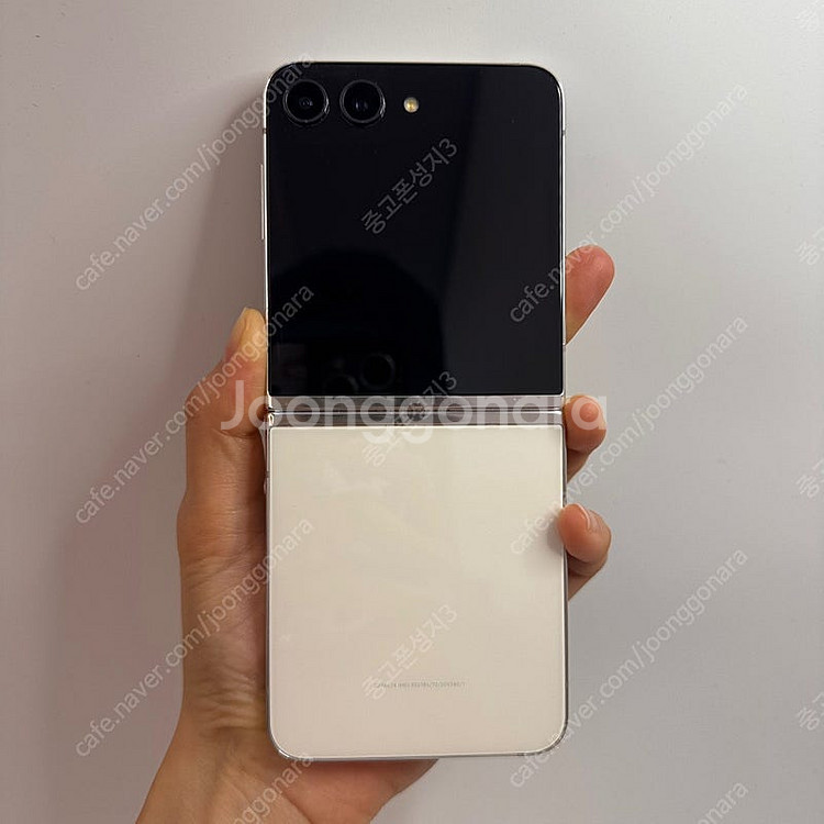 03065(울산중고폰) 갤럭시플립5 화이트 256GB ...--0